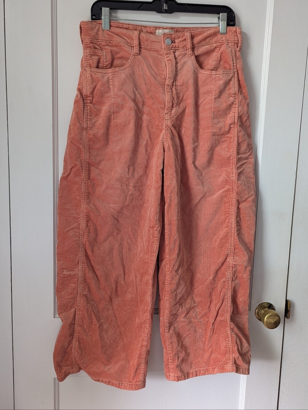Pilcro The Kenna Heritage Mid-Rise Barrel Pants Jeans Corduroy Edition Size 29 - Picture 5 of 11